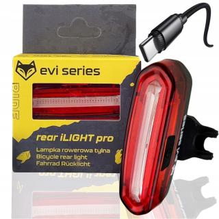 Evi séria iLIGHT pro zadné osvetlenie na bicykel 120 lm batéria